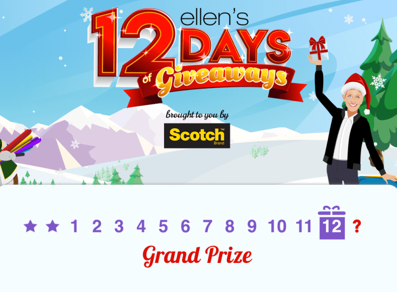 12 days of giveaways