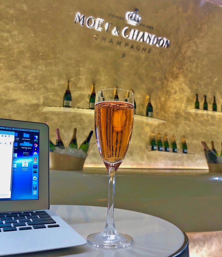 Moet and Chandon bar