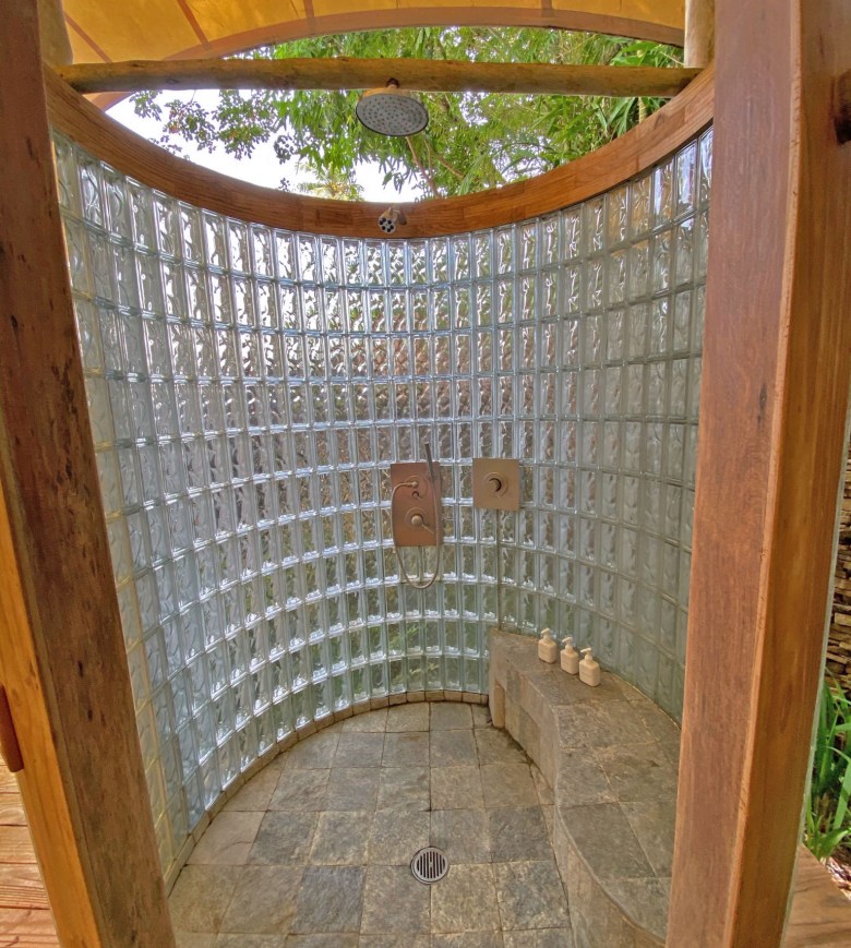 Soneva Kiri Villa Shower