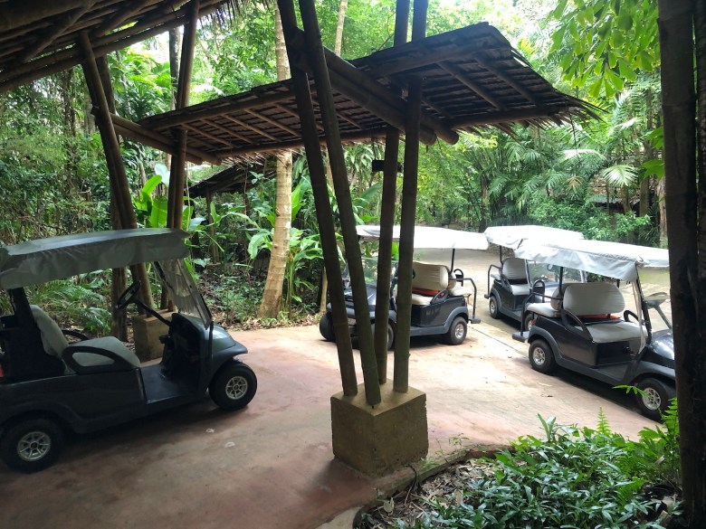 Soneva Kiri Golf Cart