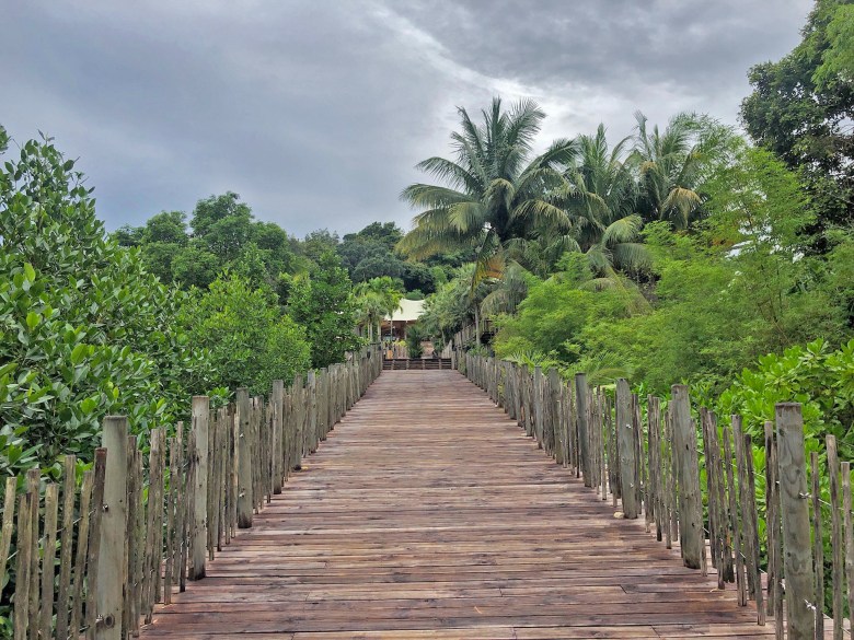 Soneva Kiri entrance
