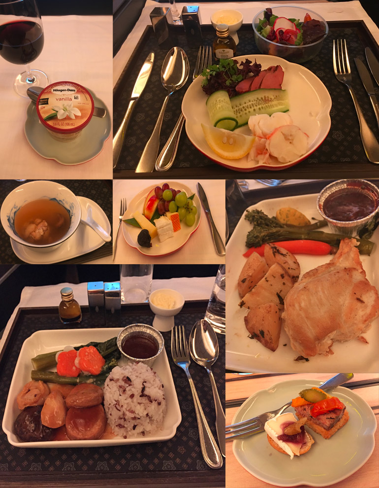 China Airlines Dining